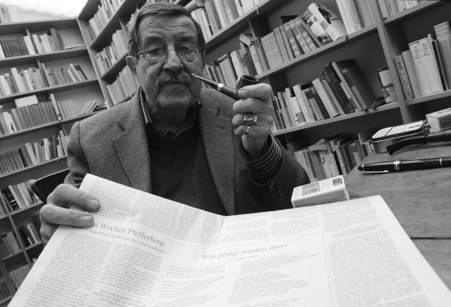 Günter Grass na zdjęciu z kwietnia 2012 /MARCUS BRANDT /PAP/EPA