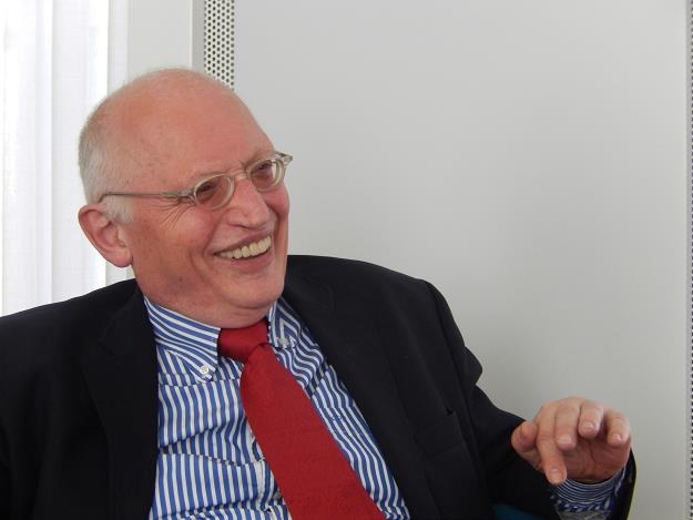Günter Verheugen, komisarz Unii Europejskiej ds. Rozszerzenia Unii (lata 1999-2004) /Newseria Biznes