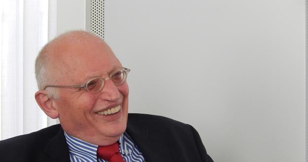 Günter Verheugen, komisarz Unii Europejskiej ds. Rozszerzenia Unii (lata 1999-2004) /Newseria Biznes