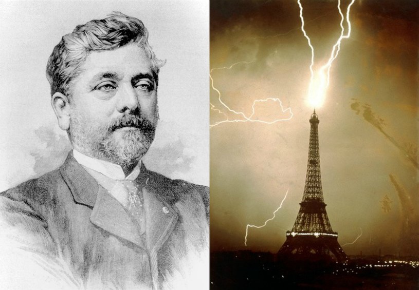 Gustaw Eiffel i jego dzieło /INTERIA.PL