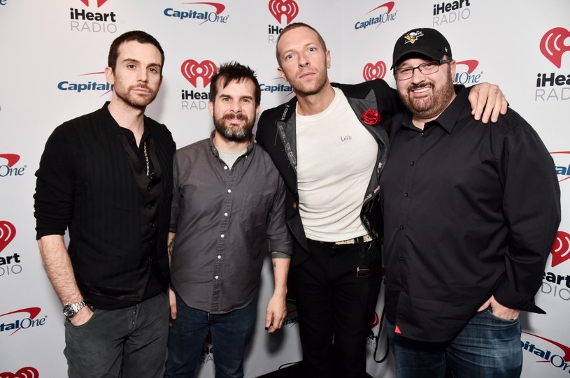 Guy Berryman (pierwszy z lewej) zdradził, jak wyglądała praca nad nową płytą Coldplaya /Alberto E. Rodriguez /Getty Images