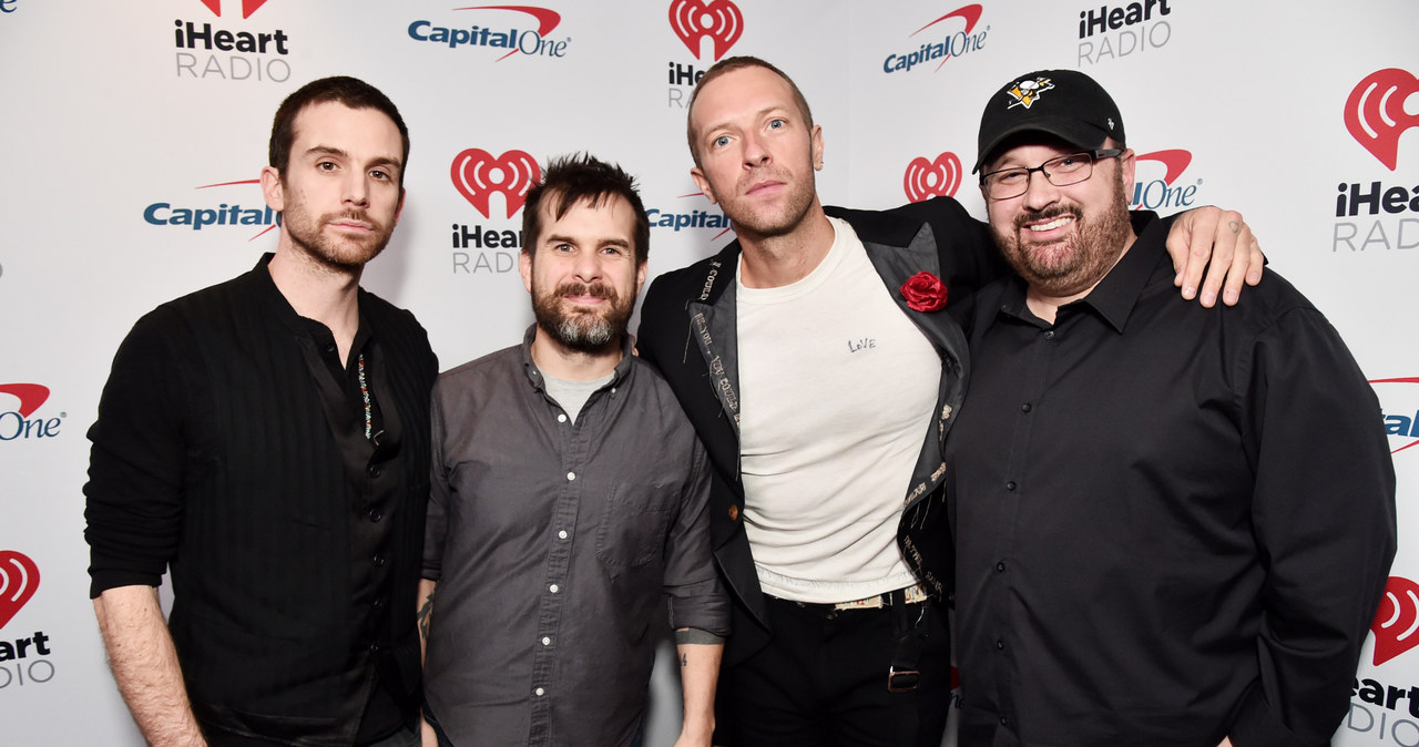 Guy Berryman (pierwszy z lewej) zdradził, jak wyglądała praca nad nową płytą Coldplaya /Alberto E. Rodriguez /Getty Images