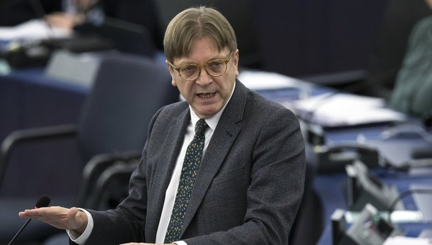 Guy Verhofstadt /IAN LANGSDON /PAP/EPA