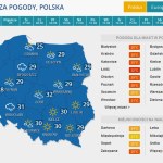 Gwałtowne burze nad Wielkopolską i Dolnym Śląskiem