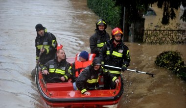 Gwałtowne ulewy w okolicach Rzymu