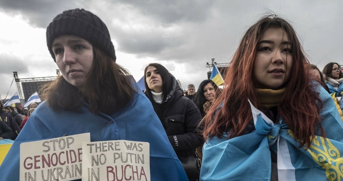 Gwałty na Ukrainkach podczas trwającej wojny poruszają osoby na całym świecie /MICHAL CIZEK/AFP/East News /East News