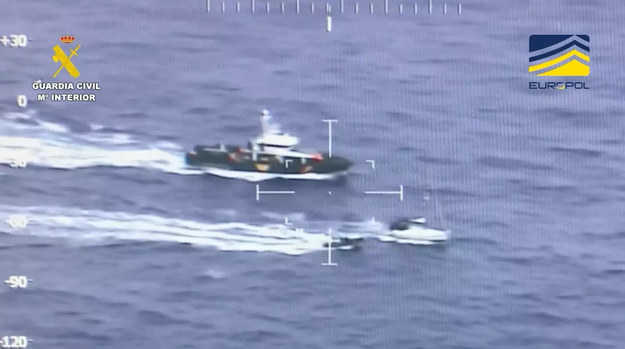 Gwardia Cywilna przechwyciła jacht Rossio, który płynął pod polską banderą /Europol /
