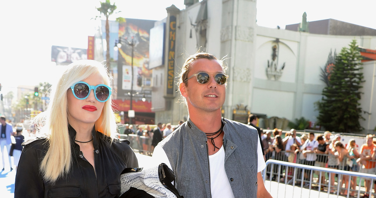 Gwen Stefani i Gavin Rossdale z synami /Kevin Winter /Getty Images