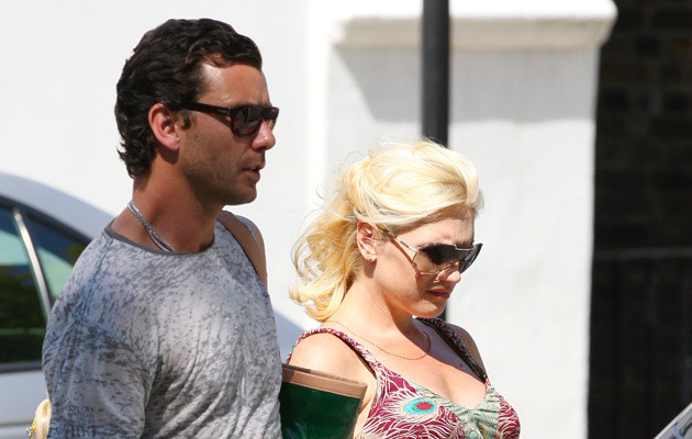 Gwen Stefani z mężem &nbsp; /Splashnews