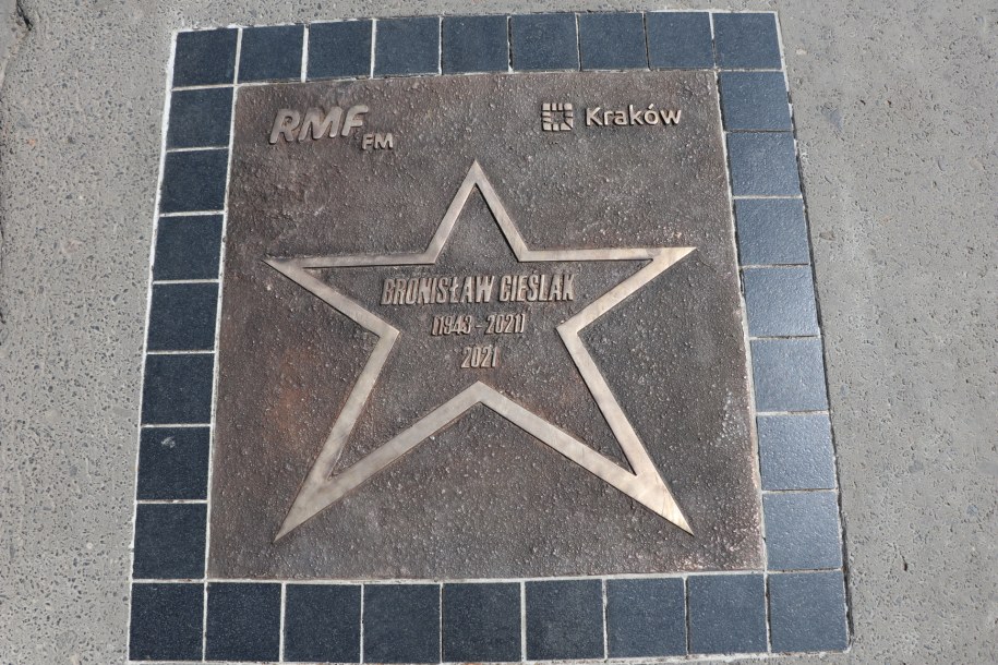 Gwiazda Bronisława Cieślaka /Józef Polewka /RMF FM