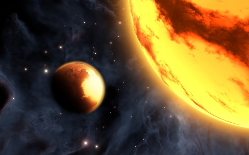 Gwiazda gotuje swoją własną planetę. Co się dzieje 32 lata świetle od Ziemi? (zdjęcie ilustracyjne) /pitris /123RF/PICSEL