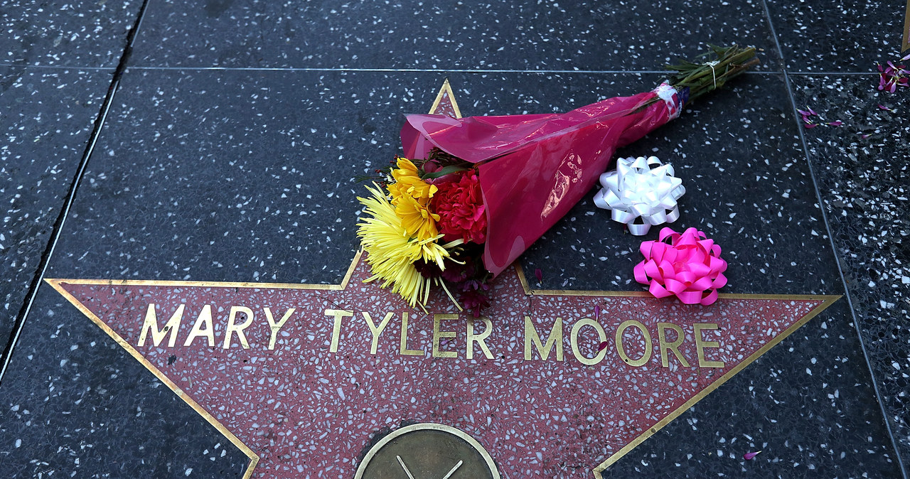 Gwiazda Mary Tyler Moore w Hollywood /Justin Sullivan /Getty Images