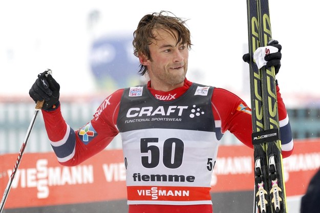 Gwiazda norweskich biegów narciarskich Petter Northug /ANDREA SOLERO /PAP/EPA