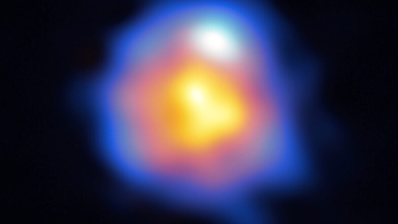 Gwiazda R Leporis na obrazie z radioteleskopu ALMA w rekordowej rozdzielczości /Y. Asaki - ALMA (ESO/NAOJ/NRAO) /materiał zewnętrzny
