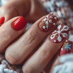 Gwiazdki, choinki, a może mroźna tafla? Baw się zdobieniami paznokci na święta