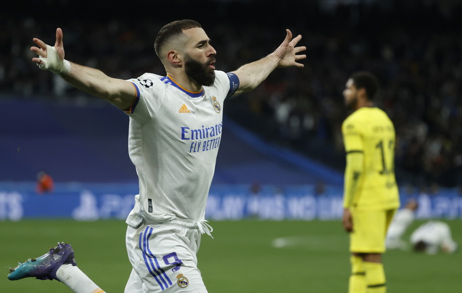 Gwiazdor Realu Madryt Karim Benzema /JUANJO MARTIN /PAP/EPA