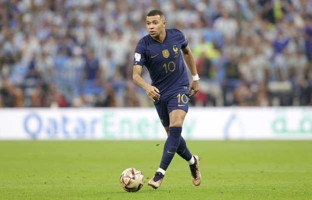 Gwiazdor reprezentacji Francji Kylian Mbappe /Sebastian El-Saqqa /PAP/DPA