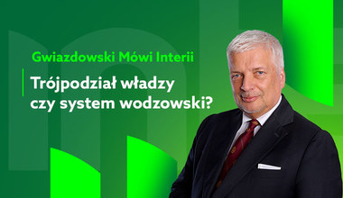 Gwiazdowski mówi Interii: Trójpodział władzy czy system wodzowski?