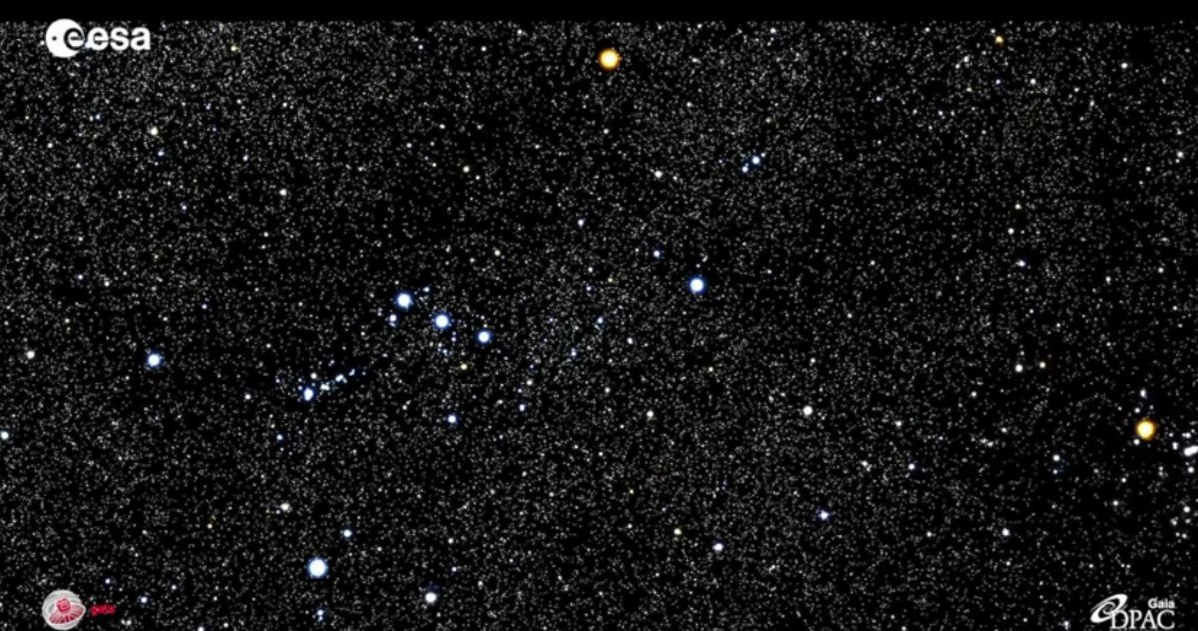 Gwiazdozbiór Oriona /materiały prasowe