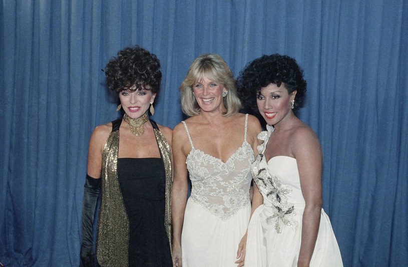 Gwiazdy "Dynastii": Joan Collins, Linda Evans i Diahann Carroll /AP Photo /East News