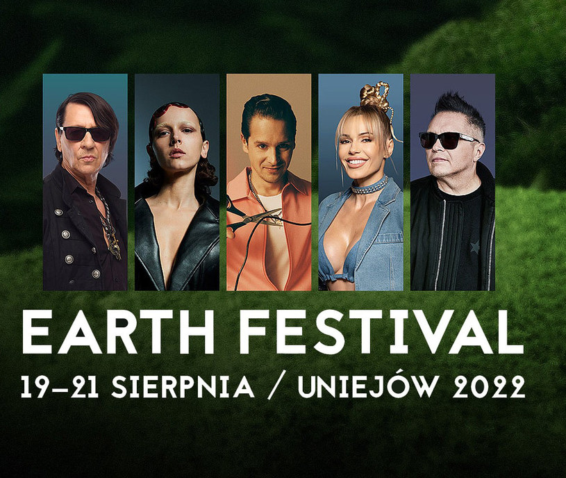 Gwiazdy Earth Festivalu 2022 /materiały prasowe/materiały zewnętrzne /.