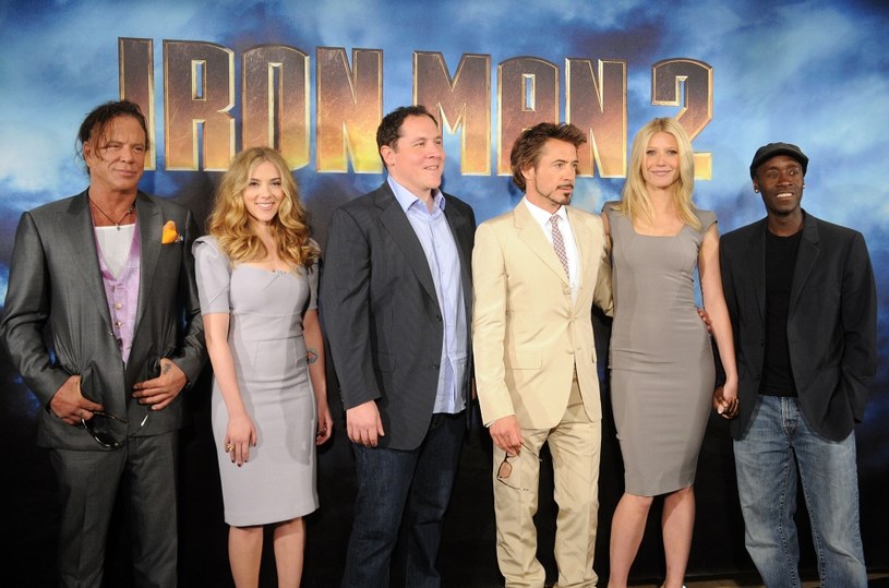 Gwiazdy filmu "Iron Man 2" na premierze /Jason Merritt /Getty Images