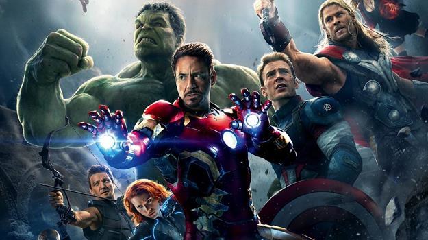 Gwiazdy kina na plakacie filmu "Avengers: Czas Ultrona" /materiały prasowe