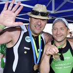 Gwiazdy na mecie Herbalife Triathlon Gdynia 2013