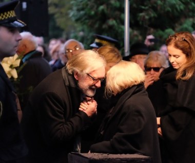Gwiazdy na pogrzebie Andrzeja Wajdy
