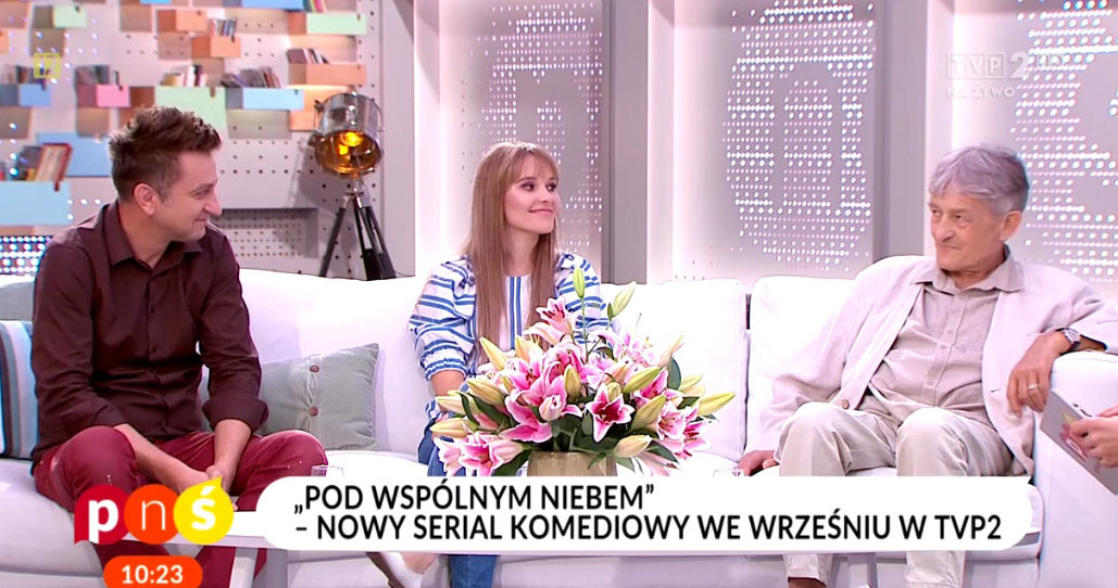 Gwiazdy "Pod wspólnym niebem" w "Pytaniu na śniadanie" /materiały prasowe