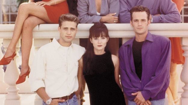 Gwiazdy serialu "Beverly Hills 90210" /East News