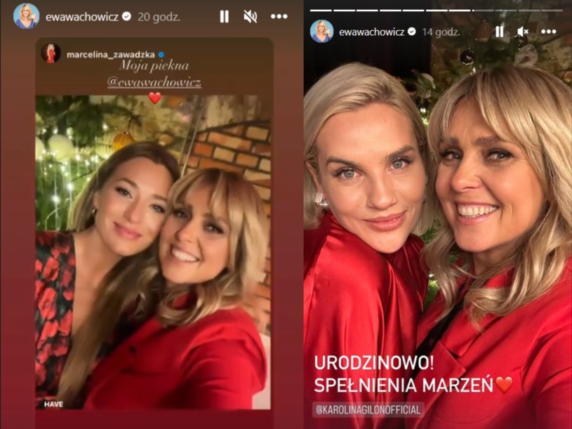 Gwiazdy świętowały również urodziny Karoliny Gilon /Instagram