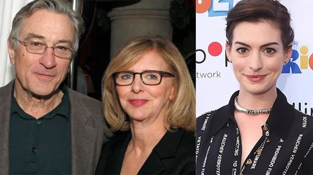 Gwiazdy "The Intern": Robert De Niro, Nancy Meyers (reżyserka) i Anne Hathaway /Getty Images