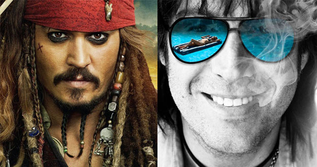 Gwiazdy tygodnia: Johnny Depp (Jack Sparrow) i Rhys Ifans (Howard Marks) /materiały dystrybutora