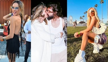 Gwiazdy zachwycają na festiwalu Coachella! Heidi Klum nie mogła oderwać się od męża