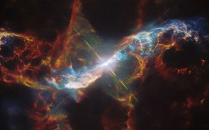 "Gwiezdny wulkan" uchwycony przez Kosmiczny Teleskop Hubble'a