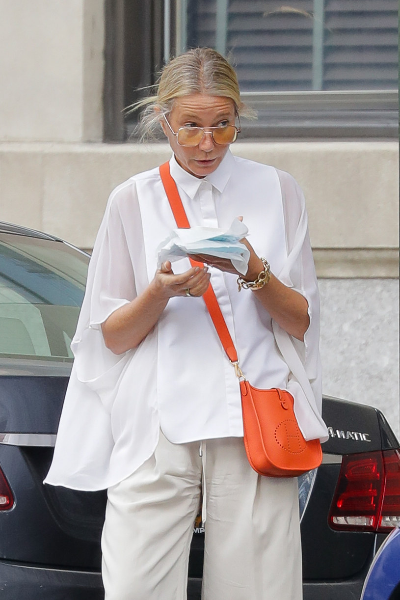 Gwyneth Paltrow przyłapana przez fotoreporterów w sierpniu tego roku /MEGA/GC Images /Getty Images