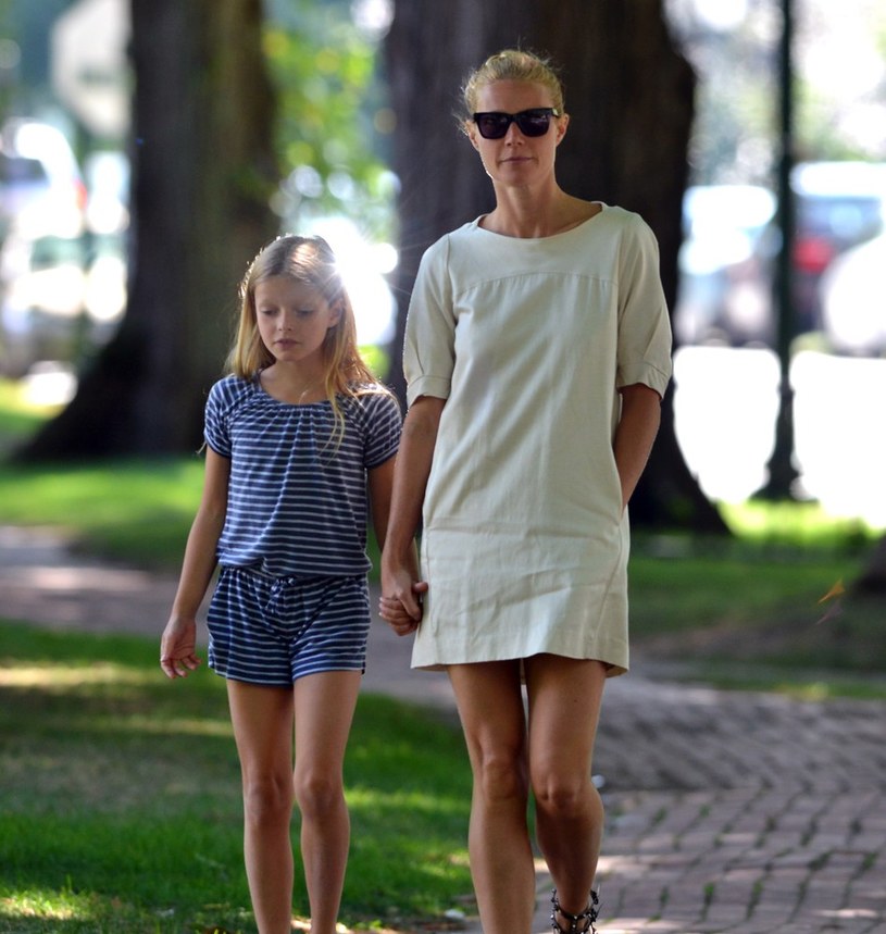Gwyneth Paltrow z córką Apple /Hypnotics / Splash News /East News