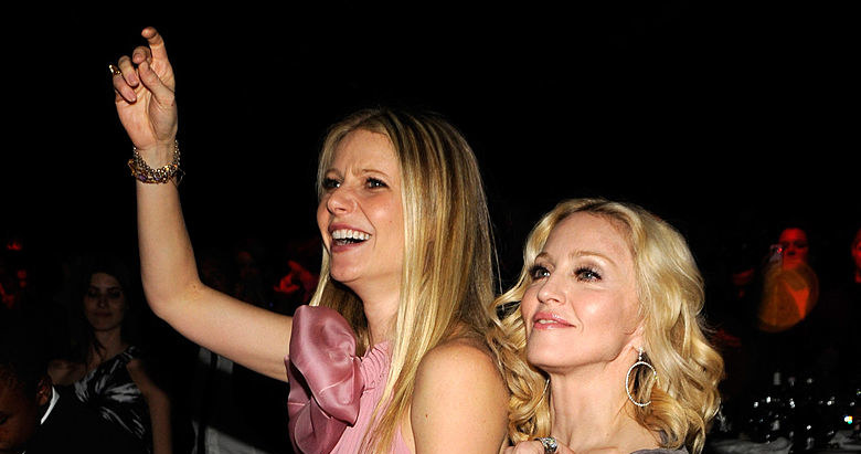 Gwyneth Paltrwo i Madonna w 2007 roku. /Kevin Mazur/WireImage /Getty Images