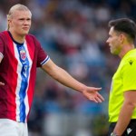 Haaland uderzony klapą luku bagażowego. Piłkarz zalał się krwią