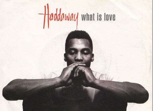 Haddaway na okładce singla "What Is Love" /