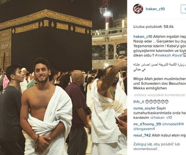 Hakan Calhanoglu pochwalił się, że pielgrzymował do Mekki