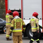 ​Hala stolarni stanęła w płomieniach. Groźny pożar w Gliwicach