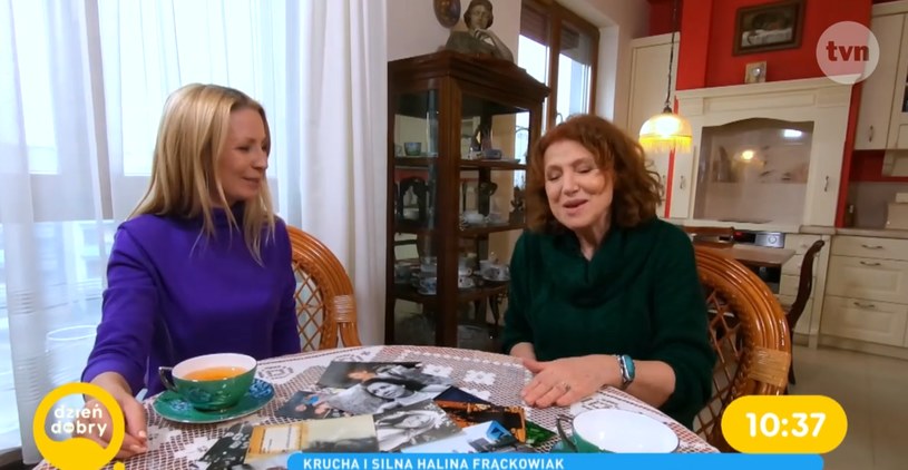 Halina Frąckowiak w "DDTVN" /TVN