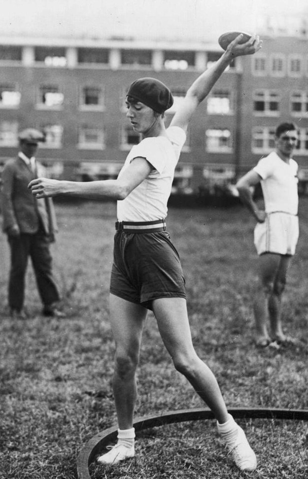 Halina Konopacka na zdjęciu z 1928 roku /Paul Fearn / Alamy Stock Photo /PAP