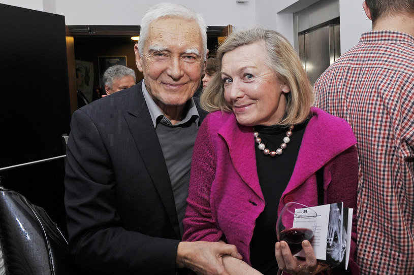 Halina Rowicka z mężem Krzysztofem Kalczyńskim /Niemiec /AKPA