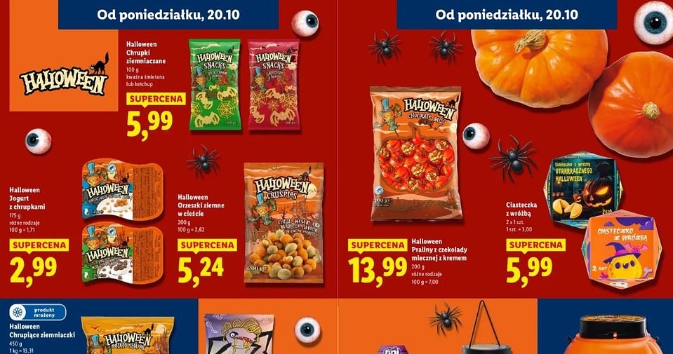 Halloween w Lidl Polska – czas na strasznie dobrą zabawę! /Lidl / materiały /INTERIA.PL