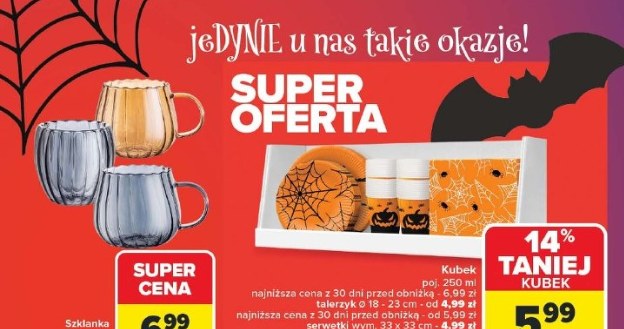 Halloweenowa kolekcja w Carrefourze /Carrefour Polska /INTERIA.PL