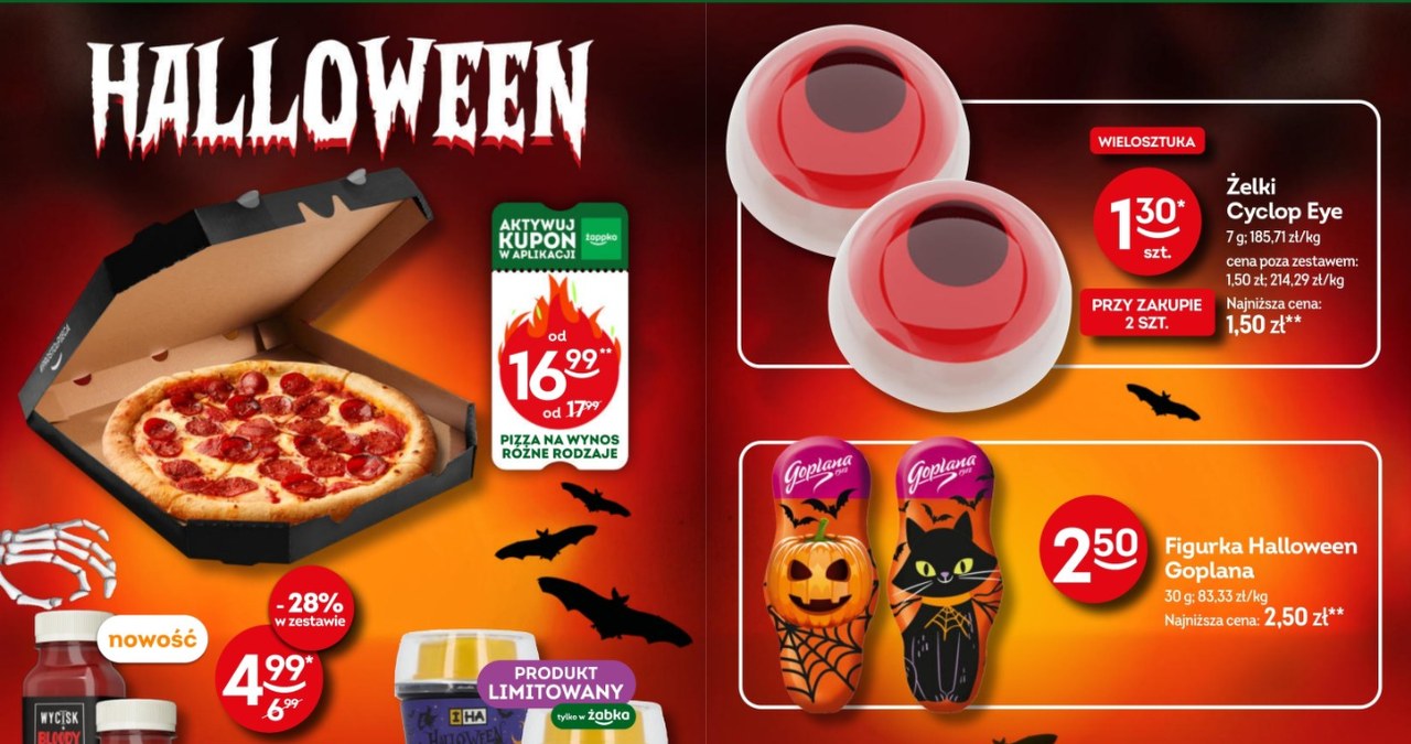Halloweenowa oferta w Żabce /Żabka /INTERIA.PL