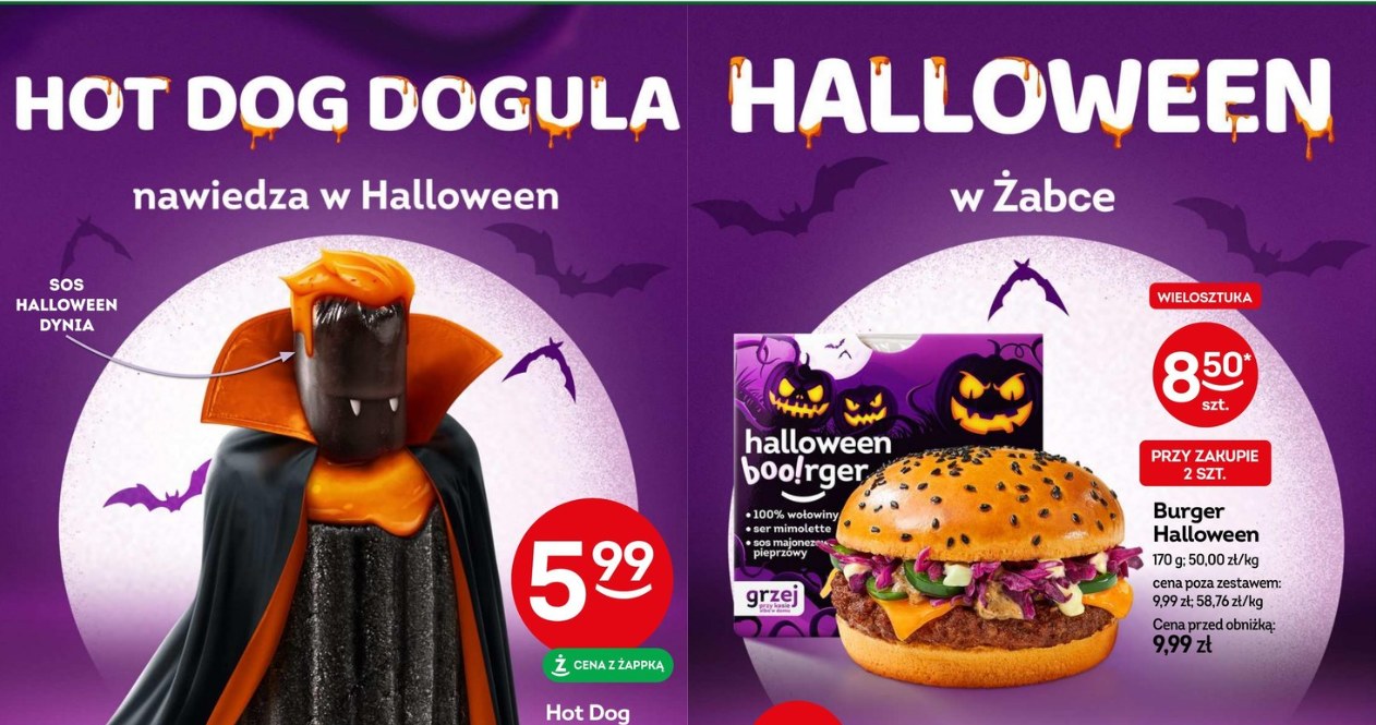 Halloweenowy hot dog i nie tylko w Żabce! /Żabka /INTERIA.PL